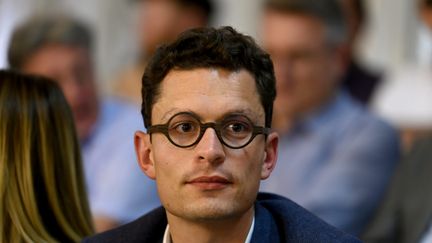 Le député de la 5e circonscription de la Loire, Antoine Velmorel-Marques, le 24 septembre 2023. (YVES SALVAT / MAXPPP)