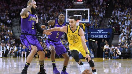 Les Lakers n'ont pas confirmé leur victoire face aux Warriors (THEARON W. HENDERSON / GETTY IMAGES NORTH AMERICA)