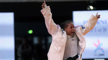 La joie d'Amandine Buchard (JACQUES DEMARTHON / AFP)