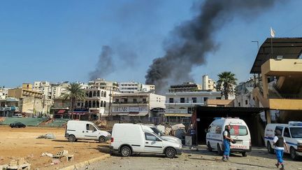 Guerre au Proche-Orient : des frappes israéliennes font au moins cinq morts dans la ville de Nabatiyeh, dans le sud du Liban (1/1)