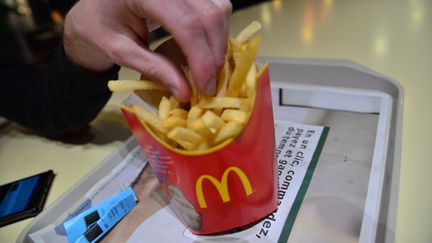 Dans un McDonald's de Rennes, le 23 janvier 2015. (CITIZENSIDE / KÉVIN NIGLAUT / AFP)