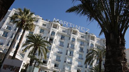 L'hôtel Martinez à Cannes. (VALERY HACHE / AFP)