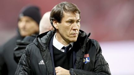 L'entraîneur de l'OL, Rudi Garcia, le 9 février 2020.&nbsp; (S?BASTIEN MUYLAERT / MAXPPP)