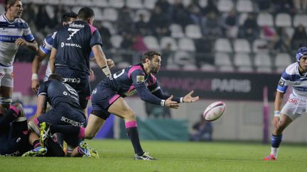 Julien Tomas, le demi de mêlée du Stade Français. (STEPHANE ALLAMAN / STEPHANE ALLAMAN)