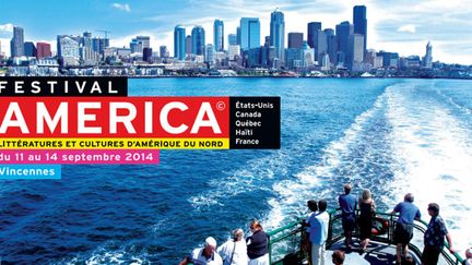 Festival America (affiche de la 7e édition), du 11 au 14 septembre 2014
