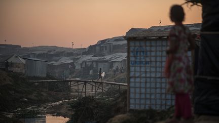 Le camp de réfugiés Kutupalong à Cox's Bazar (Bangladesh), le 27 novembre 2017. (ED JONES / AFP)