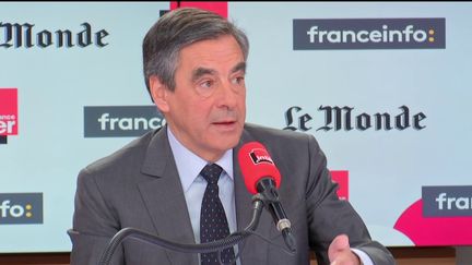 François Fillon était l'invité de Questions Politique sur France Inter, franceinfo et Le Monde, dimanche 6 novembre 2016. (RADIO FRANCE)