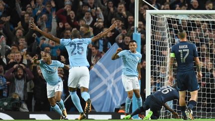 Manchester City continue sa série en venant à bout de Naples (2-1). (OLI SCARFF / AFP)