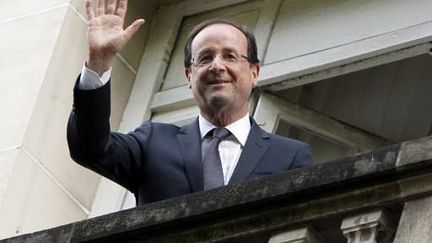 François Hollande le 7 mai (KENZO TRIBOUILLARD / AFP)