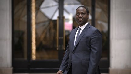 L'ancien Premier ministre ivoirien Guillaume Soro, le 29 janvier 2020, à Paris.&nbsp; (LIONEL BONAVENTURE / AFP)