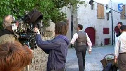 Tournage de la saison 4 d&#039; &quot; Un village français &quot; dans le Limousin
 (Culturebox)