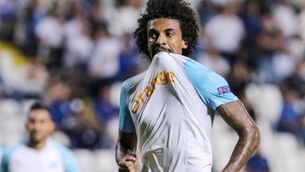 L'OM sort frustré de sa phase aller en Ligue europa.  (STRINGER / AFP)