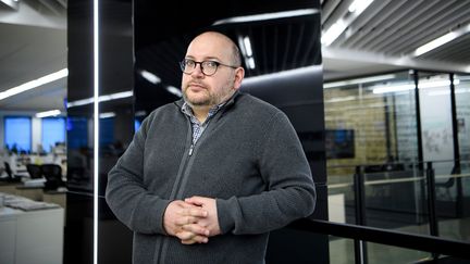 Jason Rezaian, l'ancien chef du bureau du Washington Post à Tehran, le 20 février 2019 à Washington.&nbsp; (BRENDAN SMIALOWSKI / AFP)