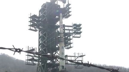 La fusée nord-coréenne Unha-3 (AFP)