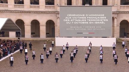 Attaque du 7 octobre : l'hommage aux victimes françaises du Hamas (France 2)