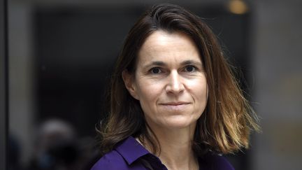 Aurélie Filippetti, ancienne&nbsp;ministre&nbsp;de la Culture, à Strasbourg le 11 mai 2021. (FREDERICK FLORIN / AFP)