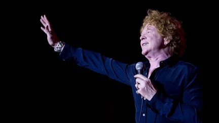 Mick Hucknall de Simply Red à Prague (26 octobre 2015). Le groupe britannique assurera bien son concert mardi soir au Zénith de Paris.
