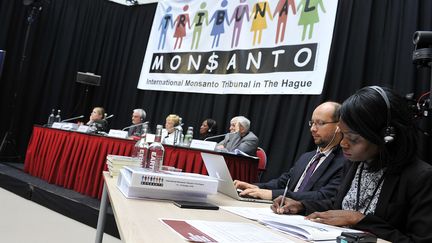 Le tribunal Monsanto s'est réuni, les 14 et 16 octobre 2016, à La Haye au Pays-Bas, pour juger de l'impact de la firme agrochimique sur la santé et l'environnement (PHOTO BY MONSANTO TRIBUNAL CC BY-NC 4.0)