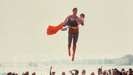 Superman, interprété par Christopher Reeve, le 11 décembre 1980. (MAXPPP)