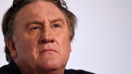 Gérard Depardieu, à l'occasion du 68ème festival de Cannes, en mai 2015
 (ANNE-CHRISTINE POUJOULAT / AFP)