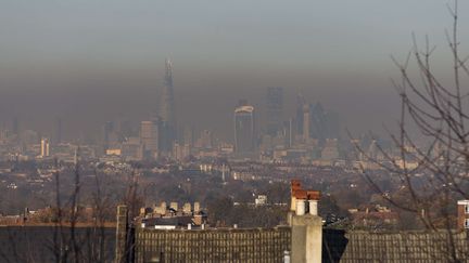 Londres sous un nuage de pollution, le 30 novembre 2016. (SIPA USA)