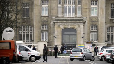 La maternit&eacute; r&eacute;gionale Adolphe-Pinard de Nancy (Meurthe-et-Moselle), dans laquelle a &eacute;t&eacute; enlev&eacute; un nouveau-n&eacute;, le 19 d&eacute;cembre 2012. ( MAXPPP)