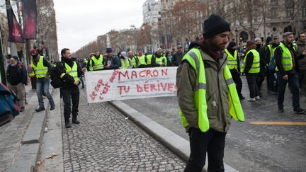 L'acte IV de la mobilisation des "gilets jaunes" le 8 décembre 2018 à Paris. (BILAL TARABEY / LE PICTORIUM / MAXPPP)