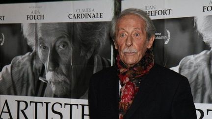 Jean Rochefort lors de la première parisienne de "L'artiste et son modèle" le 26 février dernier.
 (Citizenside.com)