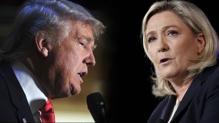 &nbsp; (Donald Trump et Marine Le Pen ©maxPPP)