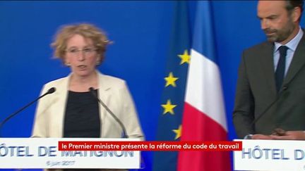 La réforme du Code du travail présentée par Edouard Philippe et Muriel Pénicaud