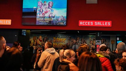 Avant-première du film "Astérix et Obélix : L'Empire du Milieu" à Aubière le 29 janvier. (RICHARD BRUNEL / MAXPPP)