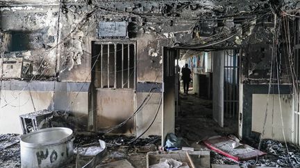 Au moins huit personnes sont mortes le 15 octobre dans l'incendie de la prison d'Evine, dans le nord de Téhéran où sont détenus les opposants et les citoyens étrangers. (KOOSHA MAHSHID FALAHI / MIZAN)