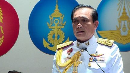 Le général Prayut Chan-O-Cha, chef des militaires putschistes, dirige la Thaïlande depuis le 22 mai 2014. (AFP)