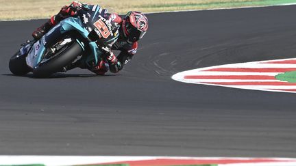 Le Français Fabio Quartararo, leader du championnat du monde de Moto GP (ANDREAS SOLARO / AFP)