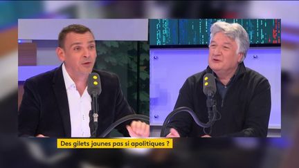 Benjamin Cauchy et Jean-François Barnaba, invités de franceinfo le 4 mai 2019. (FRANCEINFO / RADIOFRANCE)