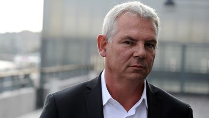 Le secr&eacute;taire g&eacute;n&eacute;ral de la CGT, Thierry Lepaon, &agrave; Bordeaux (Gironde), le 9 d&eacute;cembre 2014. (NICOLAS TUCAT / AFP)