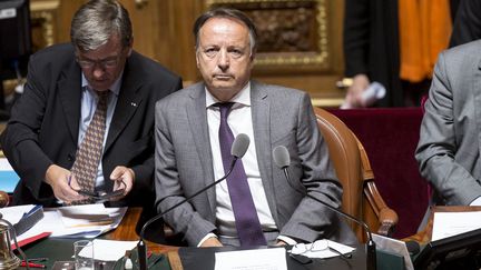 Jean-Pierre Bel, pr&eacute;sident du S&eacute;nat, en s&eacute;ance le 26 juin 2014. (MAXPPP)