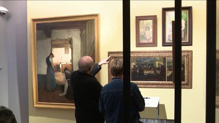 Arts :&nbsp;des toiles aux influences paysannes exposées au musée Courbet (France 3)