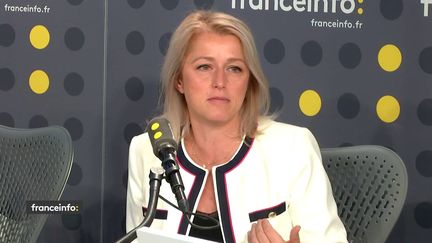 Barbara Pompili, invitée de franceinfo, vendredi 7 septembre 2018.&nbsp; (FRANCEINFO / RADIOFRANCE)