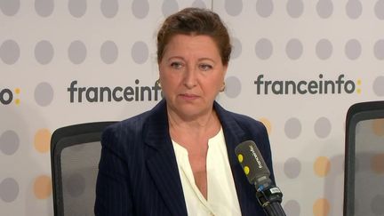 L'ancienne ministre de la Santé Agnès Buzyn, jeudi 21 décembre sur franceinfo. (FRANCEINFO / RADIO FRANCE)