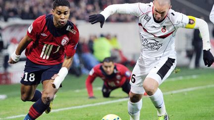 Franck Beria (à gauche) face à Didier Digard (PHILIPPE HUGUEN / AFP)