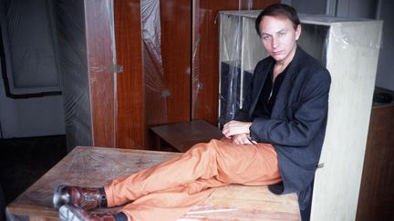 Portrait de l'écrivain Michel Houellebecq, 10 juillet 1998 (ANDERSEN/SIPA / SIPA)