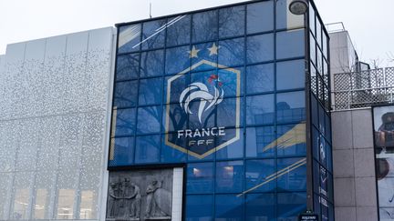 Le siège de la Fédération française de football à Paris. (MAGALI COHEN / AFP)