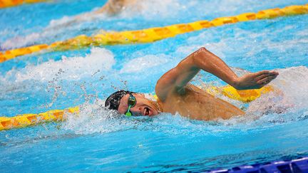 Alex Portal remporte la médaille d'argent sur le 200 m 4 nages. (NGUYEN TUAN/ France Paralympique)