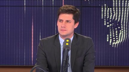 Julien Denormandie, ministre auprès de la ministre de la Cohésion des territoires et des relations avec les collectivités territoriales, chargé de la ville et du logement, le 30 novembre 2018. (RADIO FRANCE / FRANCEINFO)