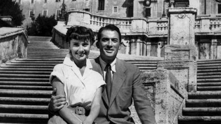 Vacances Romaines, avec Audrey Hepburn et Gregory Peck
 (DR)