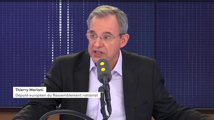 Thierry Mariani invité sur franceinfo le samedi 15 février 2020.&nbsp; (FRANCEINFO)