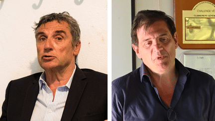 Patrick Buisson et Florian Grill, les deux candidats à la présidence de la FFR (MAXPPP)