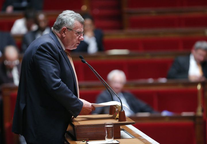 Christian Eckert (PS), rapporteur général du Budget, à l&#039;origine de l&#039;amendement sur la taxation des oeuvres d&#039;art dans le cadre de l&#039;ISF
 (PIERRE VERDY / AFP)