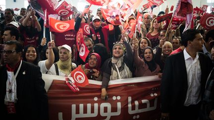 &nbsp; (Les Tunisiens ont été plus de 3 millions à s'exprimer lors du premier tour de l'élection présidentielle. © MaxPPP)